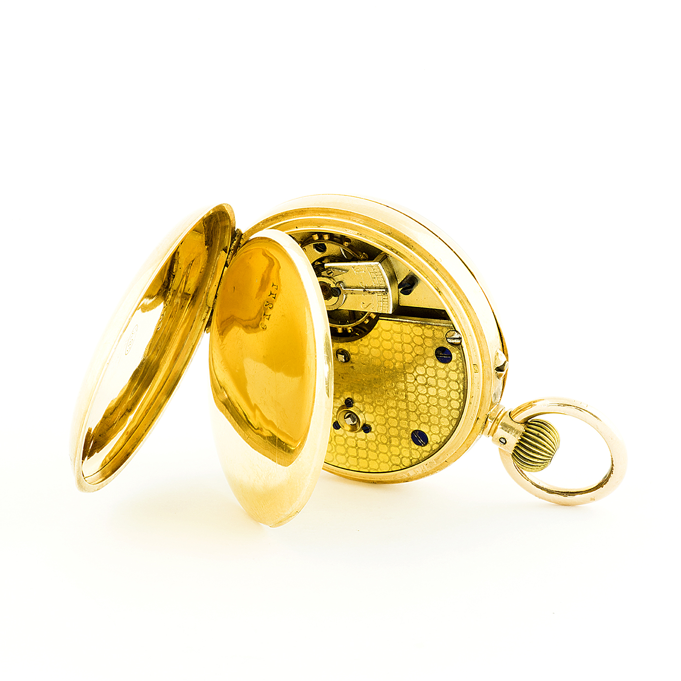 Reloj de Bolsillo-colgar, lepine y remontoir. Oro 18k. Suiza, ca. 1900. Reloj de Bolsillo-colgar, lepine y remontoir. Oro 18k. Suiza, ca. 1900.