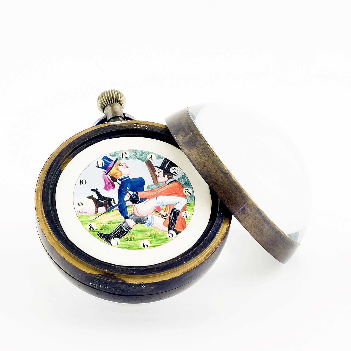 Reloj de Sobremesa. Erótico y Automatón. Ca. 1920-1925 Reloj de Sobremesa. Erótico y Automatón. Ca. 1920-1925