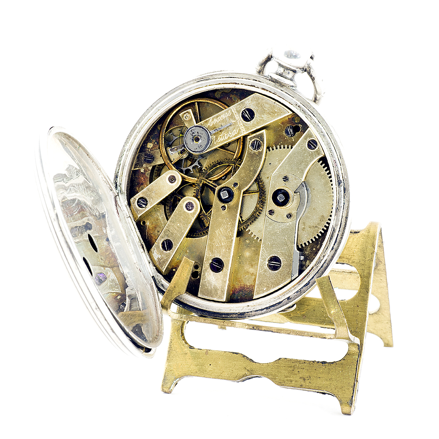 Reloj Erótico de Bolsillo, lepine. Automatón. Suiza, ca. 1925. Reloj Erótico de Bolsillo, lepine. Automatón. Suiza, ca. 1925.