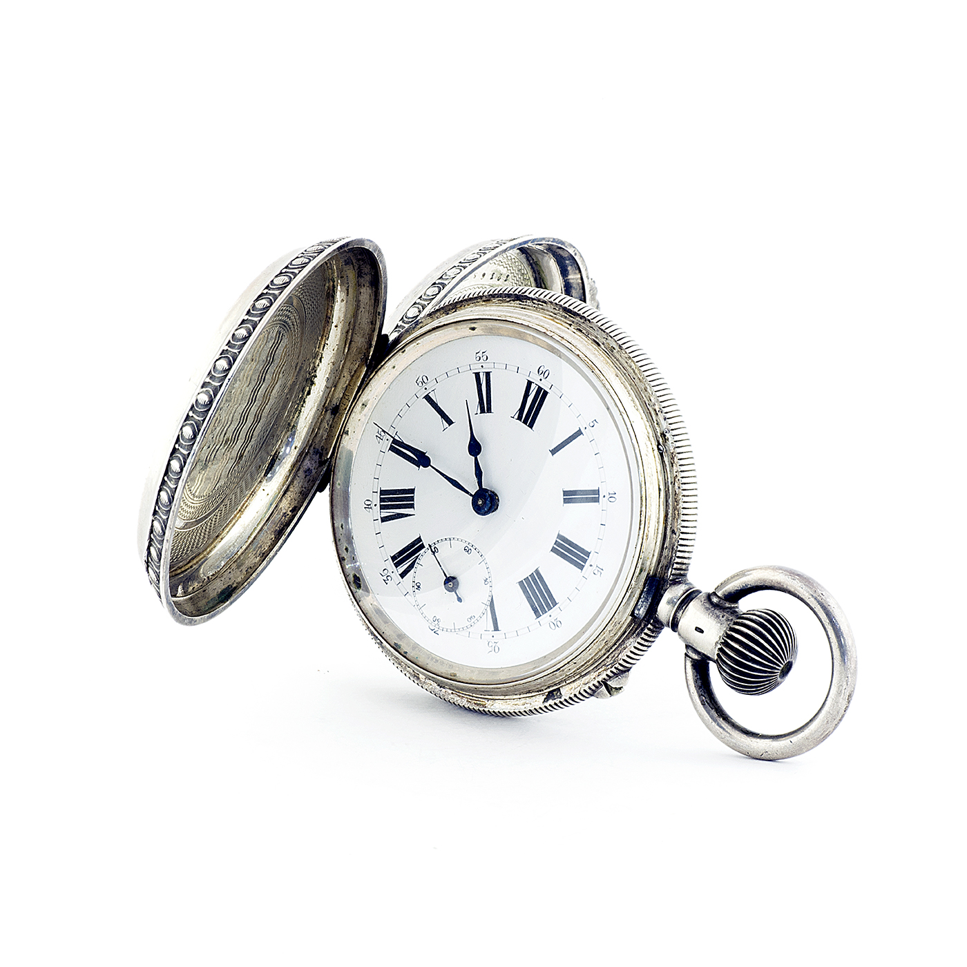 Reloj suizo de Bolsillo, saboneta y remontoir. Suiza, ca. 1870. Reloj suizo de Bolsillo, saboneta y remontoir. Suiza, ca. 1870.