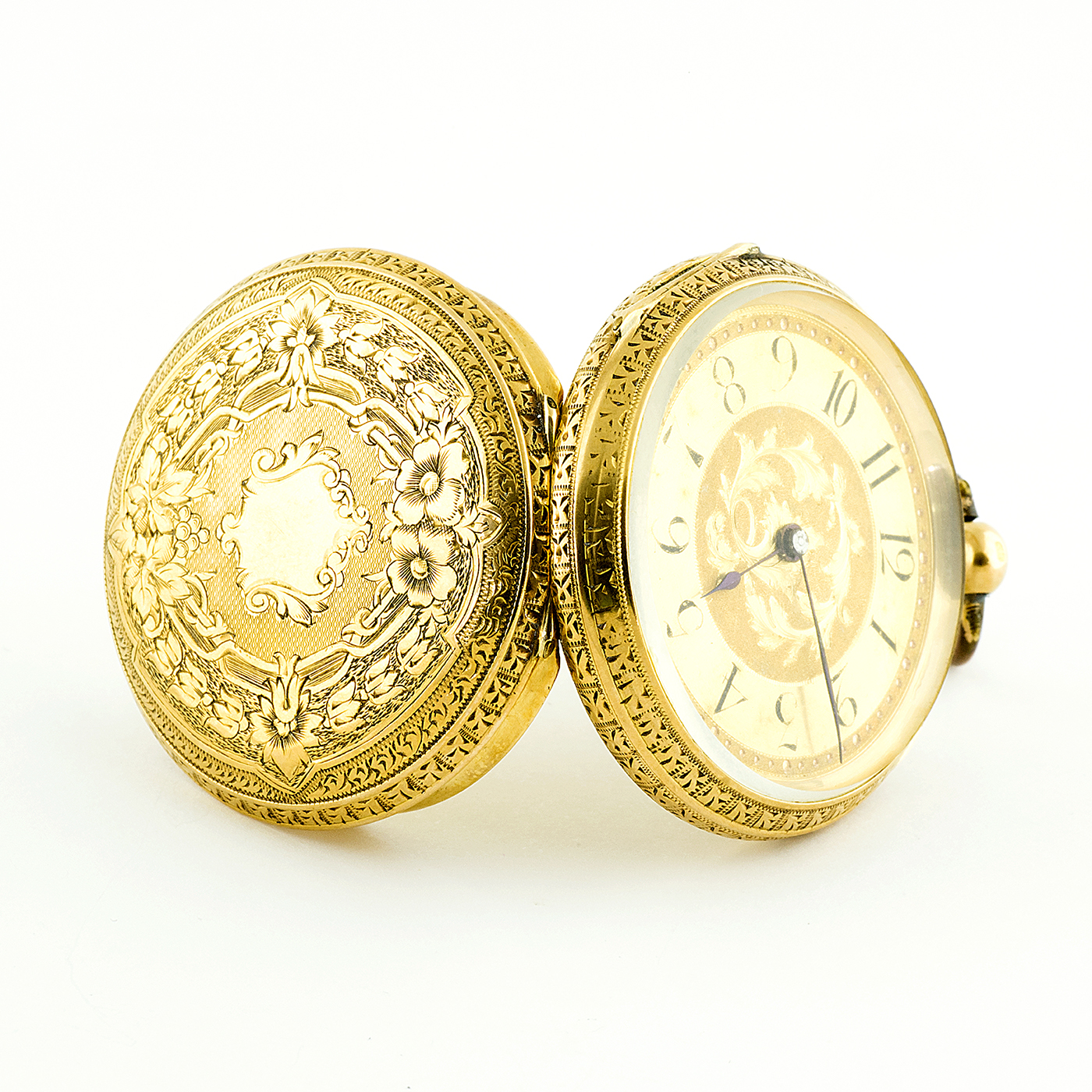 Reloj Suizo de Colgar, lepine. Suiza, ca. 1900. Oro 18k. Reloj Suizo de Colgar, lepine. Suiza, ca. 1900. Oro 18k.
