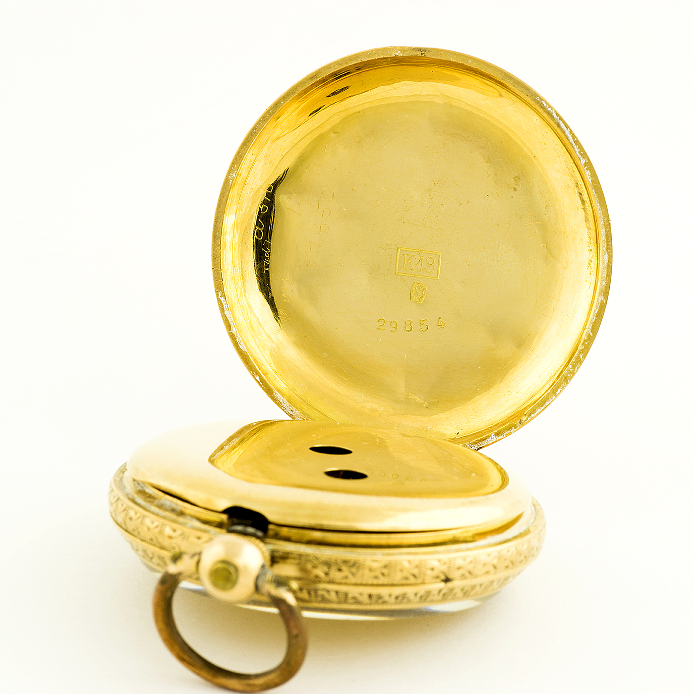 Reloj Suizo de Colgar, lepine. Suiza, ca. 1900. Oro 18k. Reloj Suizo de Colgar, lepine. Suiza, ca. 1900. Oro 18k.