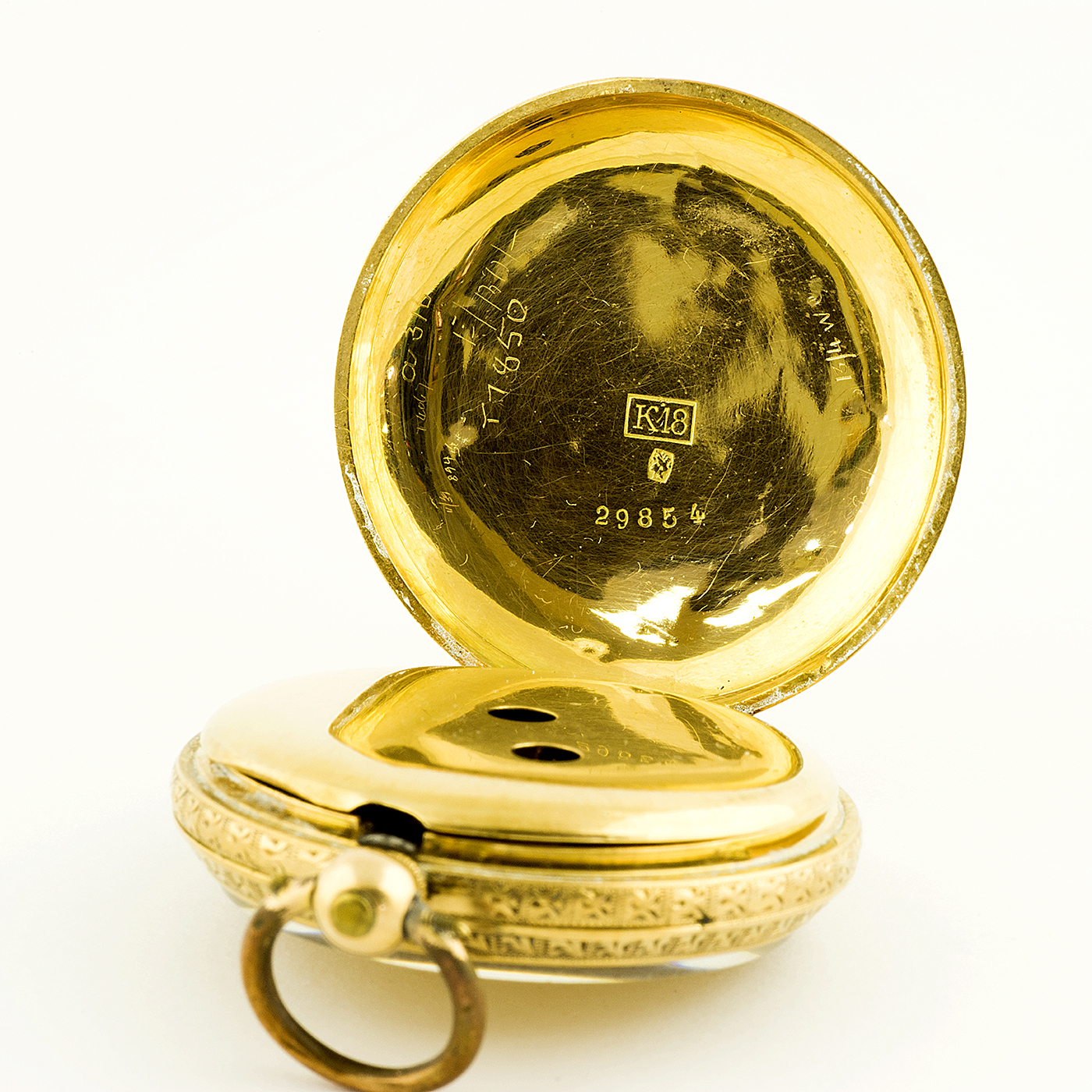 Reloj Suizo de Colgar, lepine. Suiza, ca. 1900. Oro 18k. Reloj Suizo de Colgar, lepine. Suiza, ca. 1900. Oro 18k.