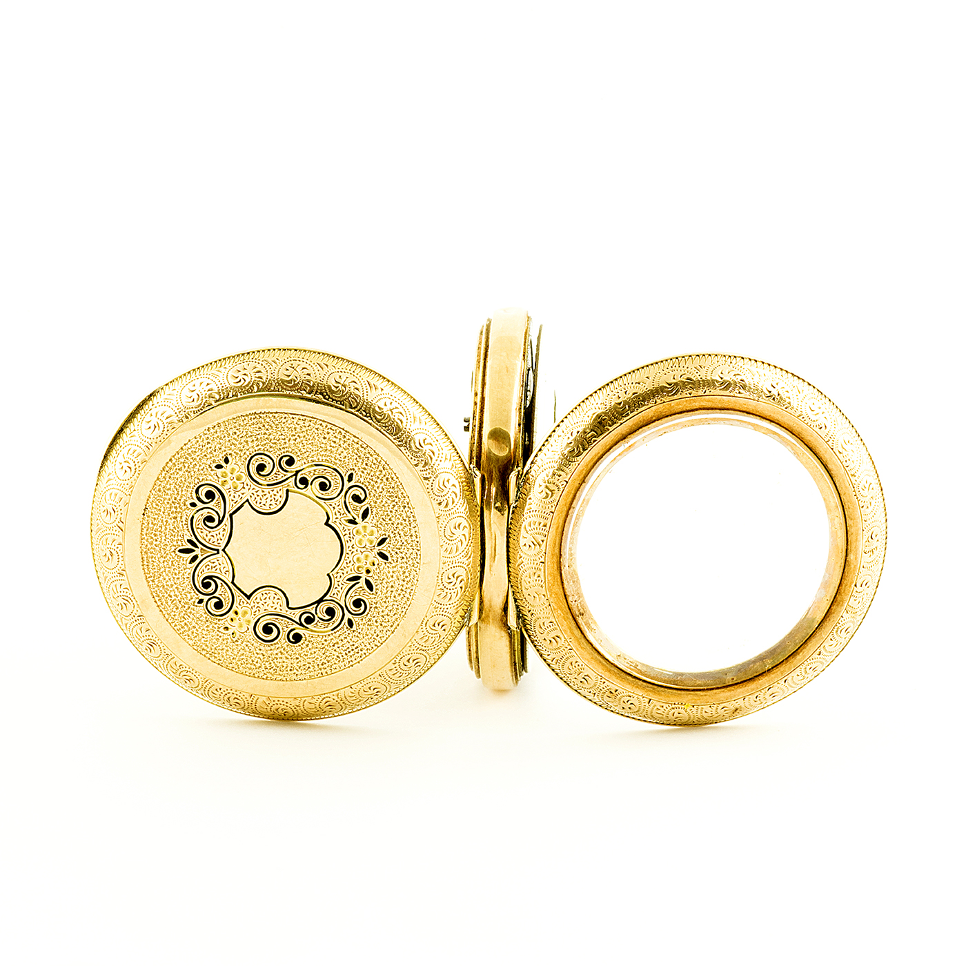 Reloj Suizo de Colgar, lepine y remontoir. Suiza, ca. 1900. Oro 14k. Reloj Suizo de Colgar, lepine y remontoir. Suiza, ca. 1900. Oro 14k.