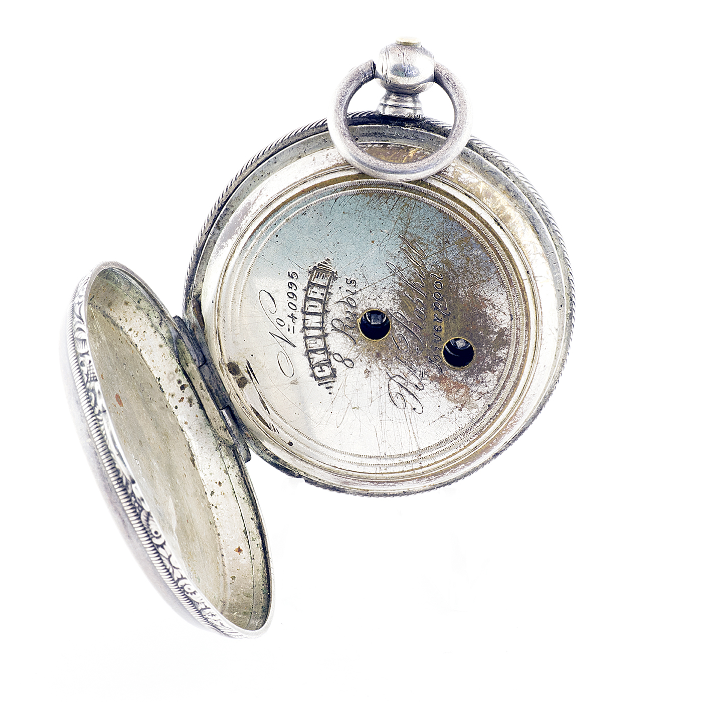 RT. ROSKELL (Liverpol). Reloj de Bolsillo para caballero, saboneta. England, ca. 1880. RT. ROSKELL (Liverpol). Reloj de Bolsillo para caballero, saboneta. England, ca. 1880.