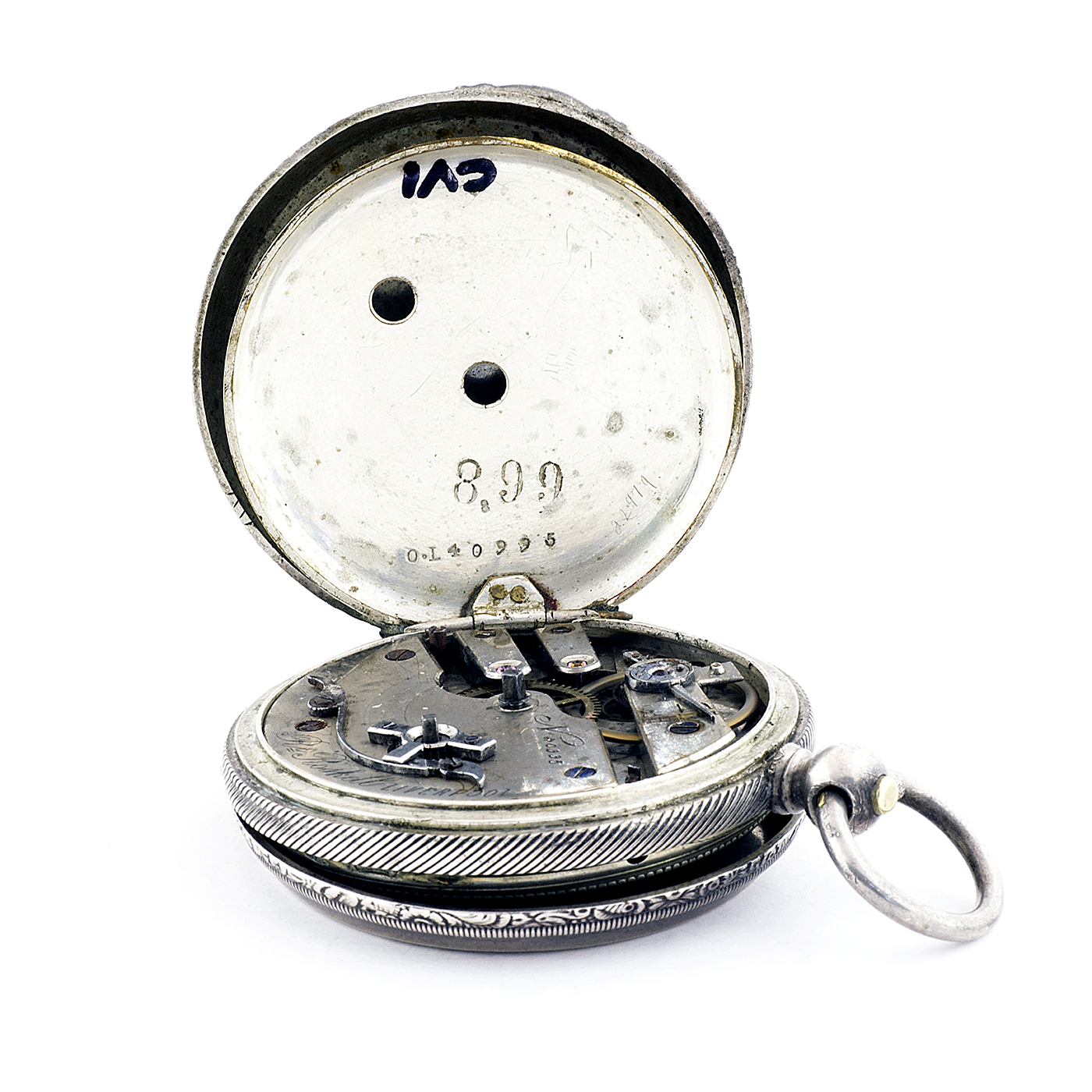 RT. ROSKELL (Liverpol). Reloj de Bolsillo para caballero, saboneta. England, ca. 1880. RT. ROSKELL (Liverpol). Reloj de Bolsillo para caballero, saboneta. England, ca. 1880.