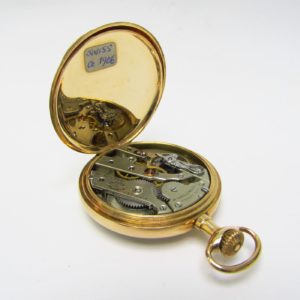 Vacheron Constantin. Reloj de Bolsillo caballero. Circa, 1906. Oro 14k. Peso: 73 gr.