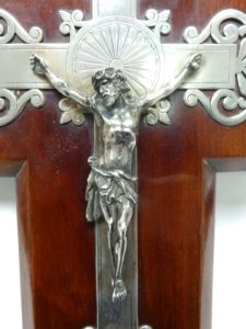 Benditera en Plata de Ley. España. Siglo XIX.