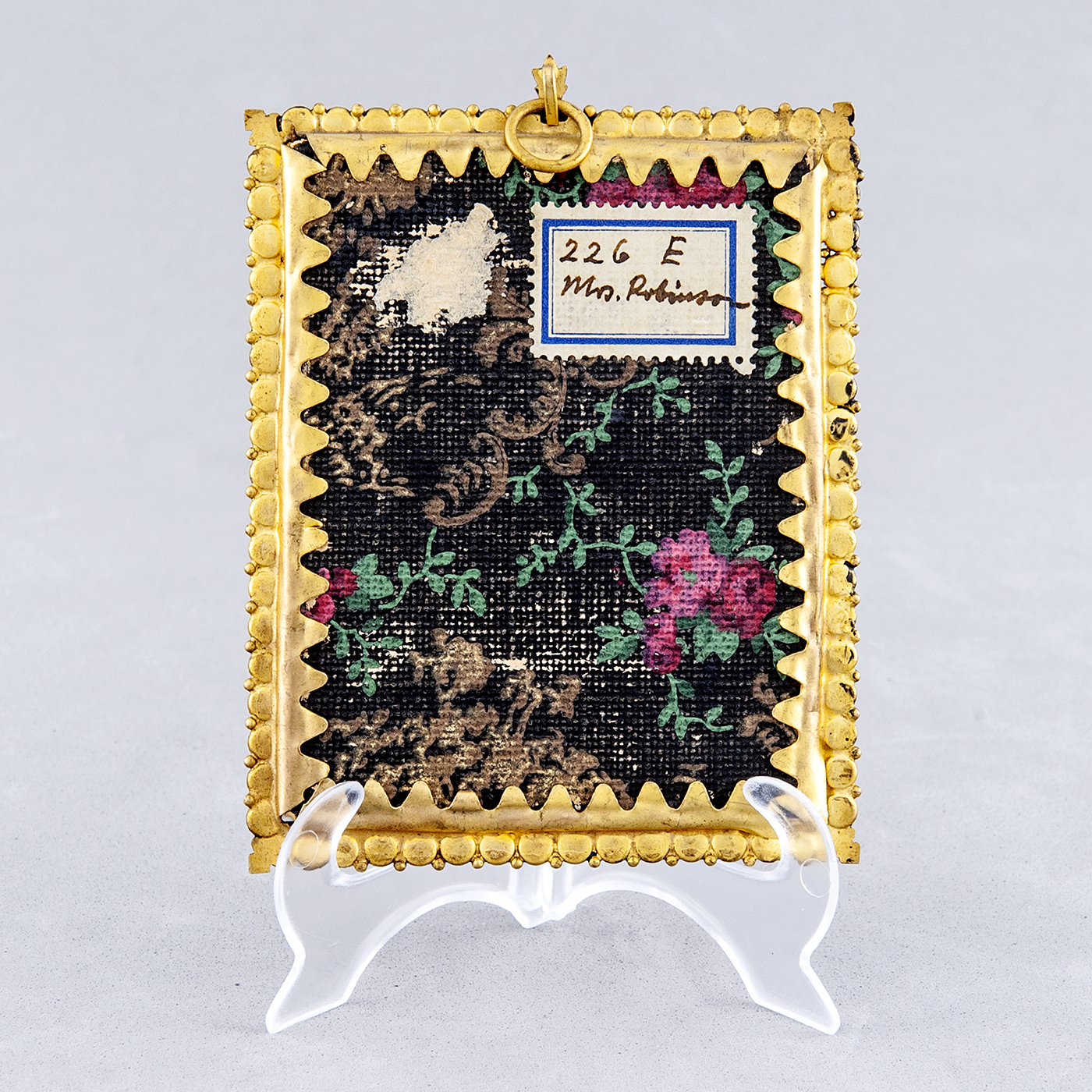 ESCUELA ALEMANA SIGLO XIX. Miniatura pintada a mano sobre lámina de marfil. "Retrato de Miss Robinson" ESCUELA ALEMANA SIGLO XIX. Miniatura pintada a mano sobre lámina de marfil. "Retrato de Miss Robinson"