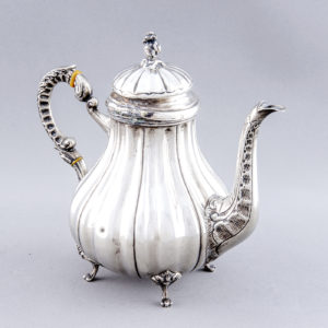 Juego de Café y té en Plata de Ley. España, siglo XX.
