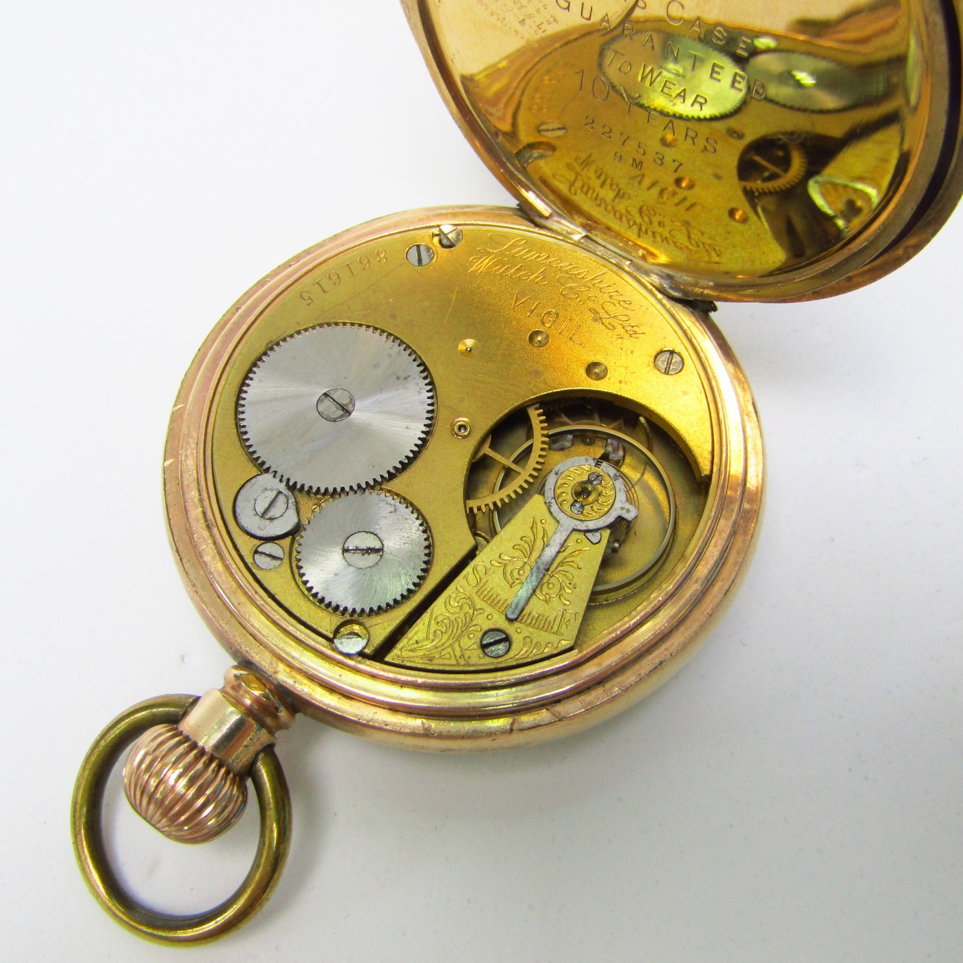 Prescot. Reloj de bolsillo, lepine y remontoir. Ca. 1900 Prescot. Reloj de bolsillo, lepine y remontoir. Ca. 1900