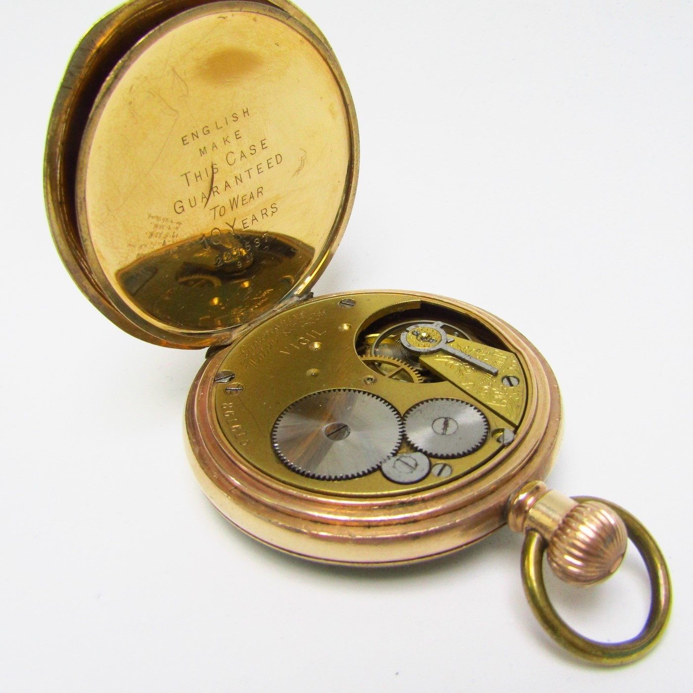 Prescot. Reloj de bolsillo, lepine y remontoir. Ca. 1900 Prescot. Reloj de bolsillo, lepine y remontoir. Ca. 1900
