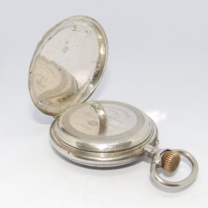 JAE (Suiza). Reloj Magnum de Bolsillo Erótico, Automatón, Lepine y remontoir. Ca. 1900