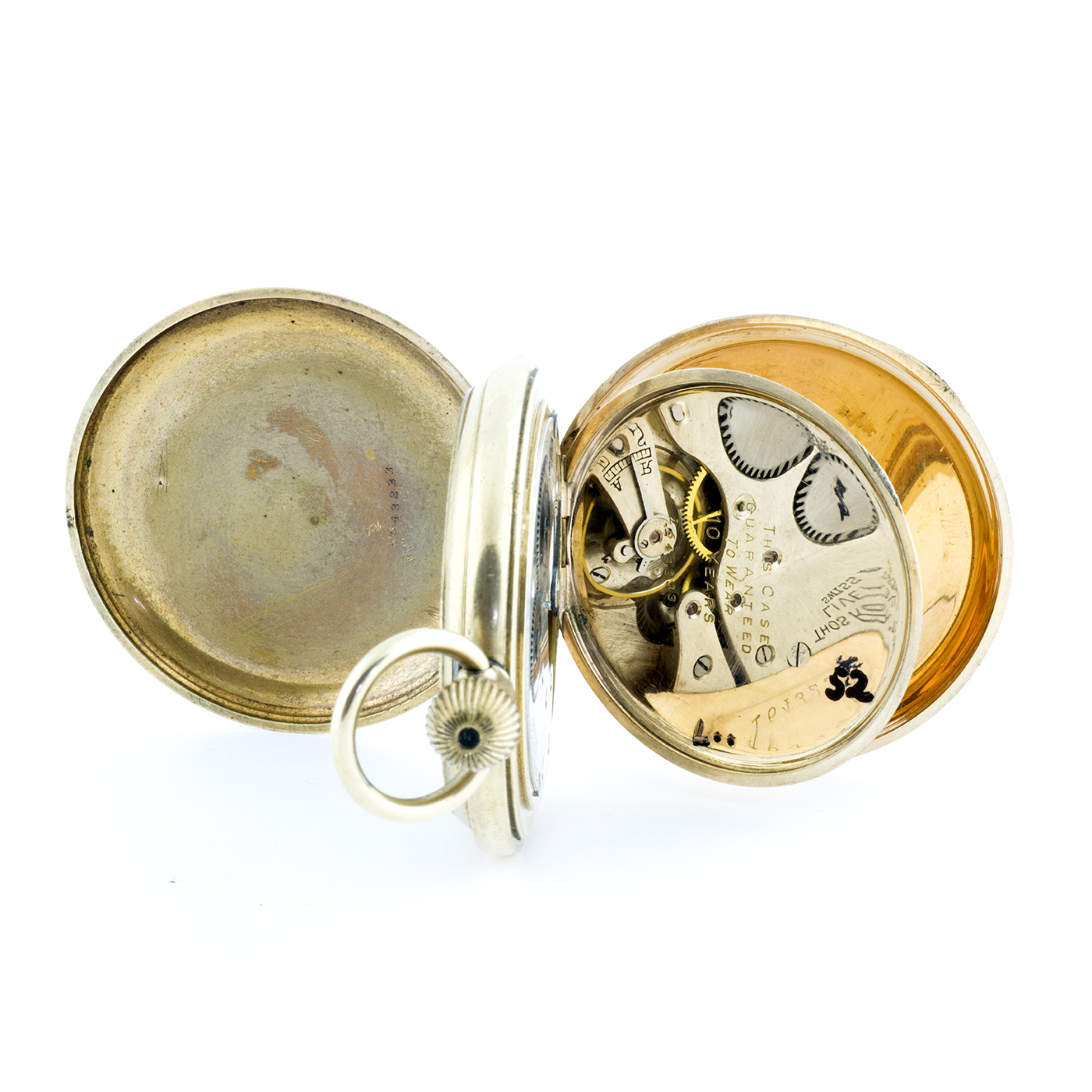THOS.RUSSELL & SON (Liverpool). Reloj de bolsillo, saboneta y remontoir. Ca. 1900 THOS.RUSSELL & SON (Liverpool). Reloj de bolsillo, saboneta y remontoir. Ca. 1900