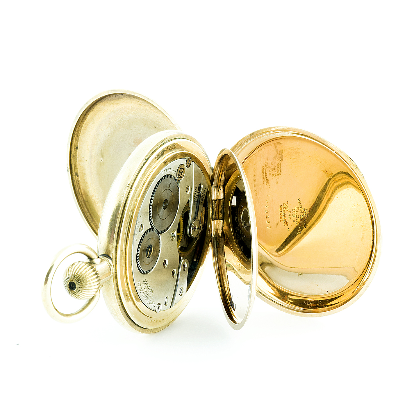 THOS.RUSSELL & SON (Liverpool). Reloj de bolsillo, saboneta y remontoir. Ca. 1900 THOS.RUSSELL & SON (Liverpool). Reloj de bolsillo, saboneta y remontoir. Ca. 1900