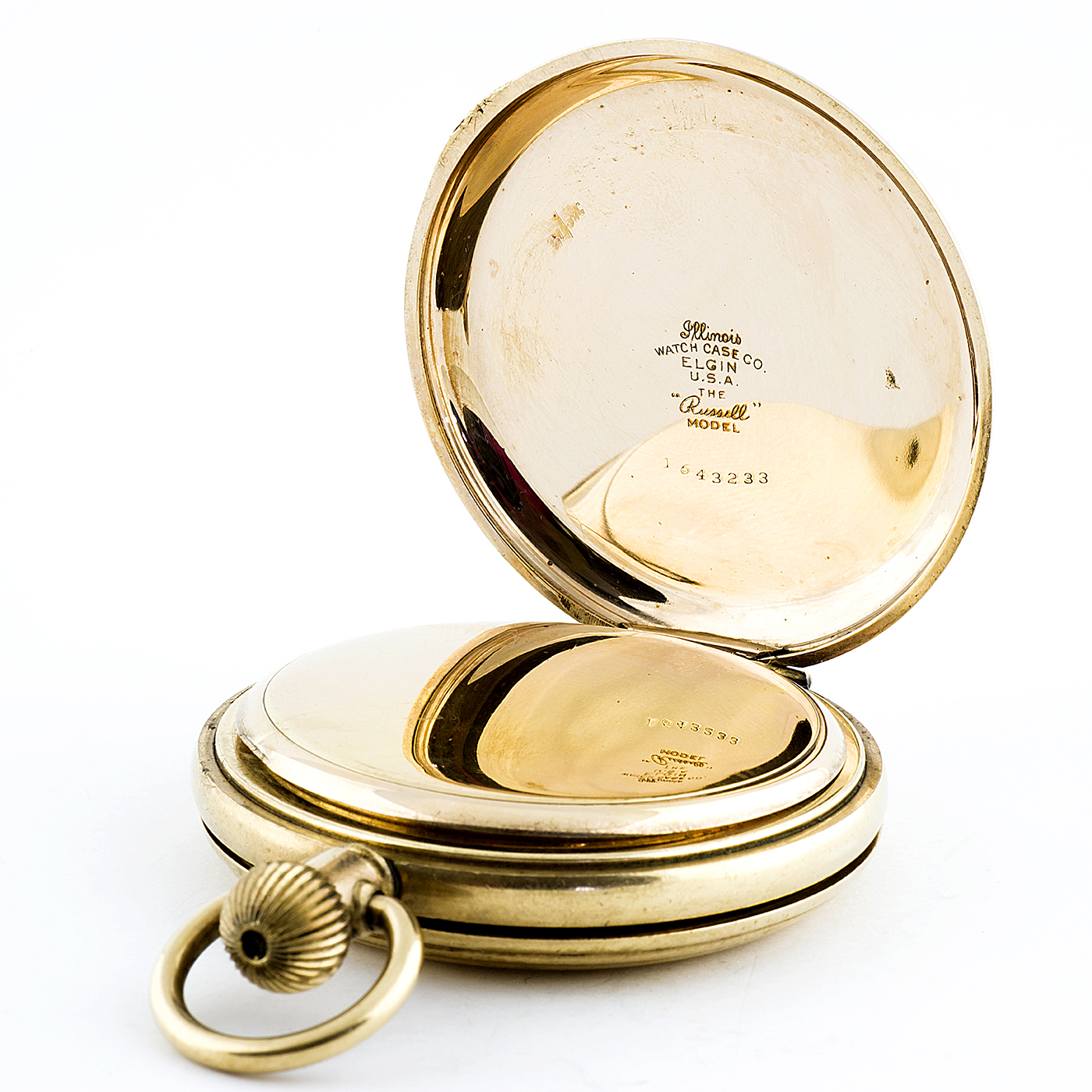 THOS.RUSSELL & SON (Liverpool). Reloj de bolsillo, saboneta y remontoir. Ca. 1900 THOS.RUSSELL & SON (Liverpool). Reloj de bolsillo, saboneta y remontoir. Ca. 1900