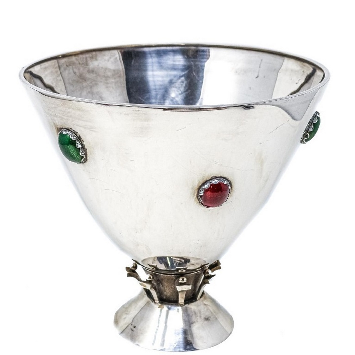 BAGUÉS. Centro de Mesa en Plata. España, s. XX. BAGUÉS. Centro de Mesa en Plata. España, s. XX.