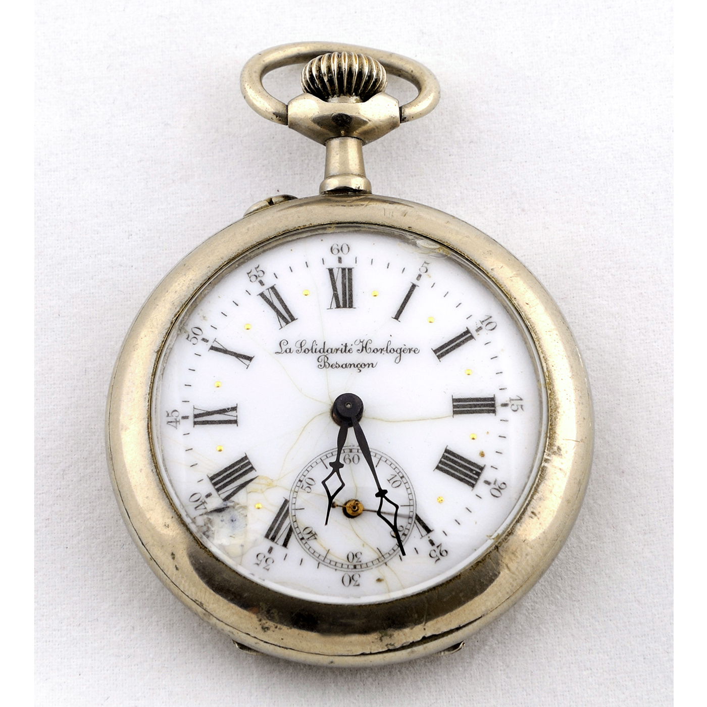 LA SOLIDARITÉ HORLOGER (BESANÇON). Reloj de bolsillo, lepine y remontoir. Francia, ca. 1890 LA SOLIDARITÉ HORLOGER (BESANÇON). Reloj de bolsillo, lepine y remontoir. Francia, ca. 1890