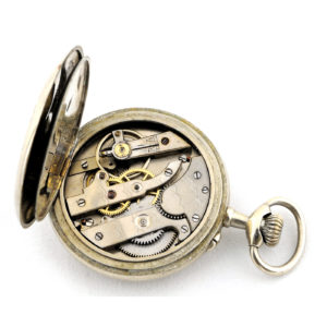 LA SOLIDARITÉ HORLOGER (BESANÇON). Reloj de bolsillo, lepine y remontoir. Francia, ca. 1890