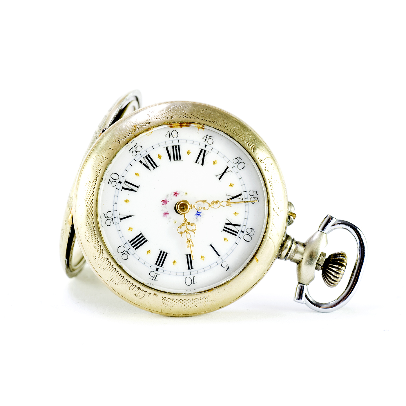 Reloj suizo para colgar, lepine y remontoir. Ca. 1900 Reloj suizo para colgar, lepine y remontoir. Ca. 1900