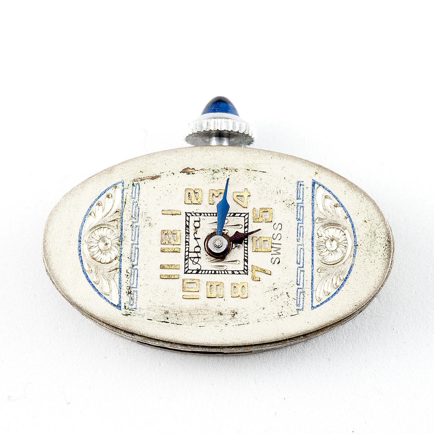 ABRA. Reloj de pulsera para dama. Oro 14k. Suiza, ca. 1930. ABRA. Reloj de pulsera para dama. Oro 14k. Suiza, ca. 1930.