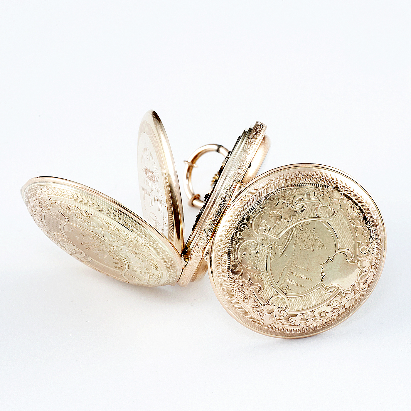 ALBERT LAVALLEE (GENEVA). Reloj de Bolsillo, saboneta y remontoir. Oro 22-24k. Ca. 1860. ALBERT LAVALLEE (GENEVA). Reloj de Bolsillo, saboneta y remontoir. Oro 22-24k. Ca. 1860.