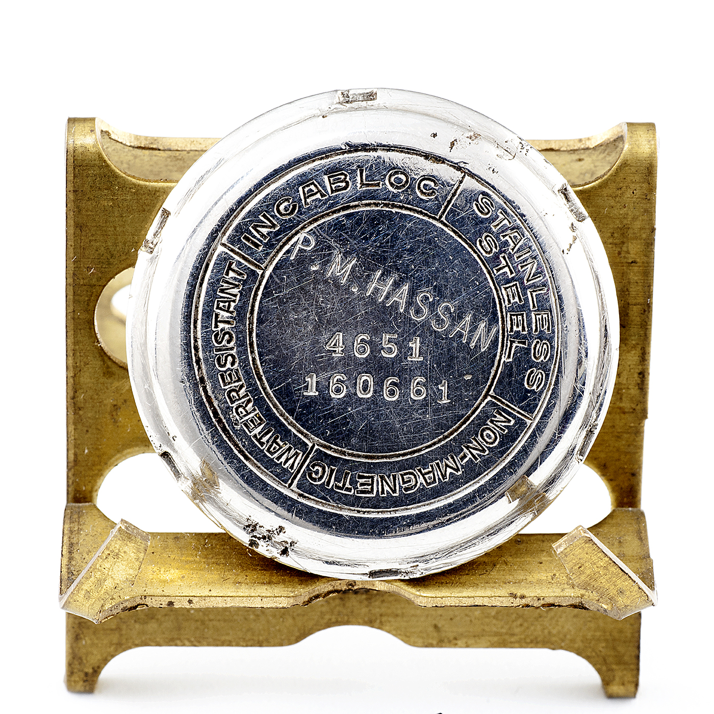 BREITLING. Reloj Automático de pulsera, calendario y multifunción. Acerp y GoldFilled. Suiza, ca. 1960. BREITLING. Reloj Automático de pulsera, calendario y multifunción. Acerp y GoldFilled. Suiza, ca. 1960.