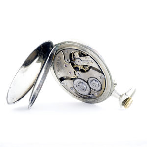 DOXA. Reloj Erótico de Bolsillo, Lepine y remontoir. Automatón. Ca. 1920.