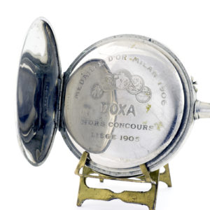 DOXA. Reloj Erótico de Bolsillo, Lepine y remontoir. Automatón. Ca. 1920.