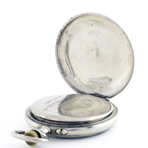 DOXA. Reloj Erótico de Bolsillo, Lepine y remontoir. Automatón. Ca. 1920.