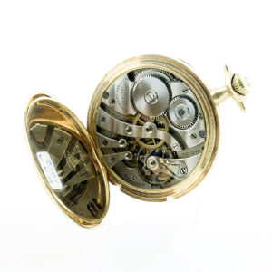 E. HOWARD WATCH CO. (Boston). Reloj de Bolsillo para caballero, lepine y remontoir. Oro 14k. USA, año 1912.