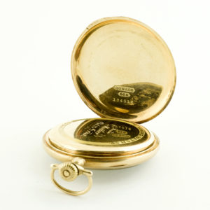 E. HOWARD WATCH CO. (Boston). Reloj de Bolsillo para caballero, lepine y remontoir. Oro 14k. USA, año 1912.