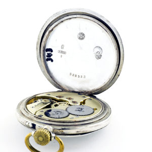 INTERNATIONAL WATCH COMPANY (IWC). Reloj de Bolsillo para caballero, Lepine y Remontoir. Suiza, 1910.