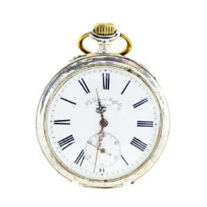 INTERNATIONAL WATCH COMPANY (IWC). Reloj de Bolsillo para caballero, Lepine y Remontoir. Suiza, 1910.