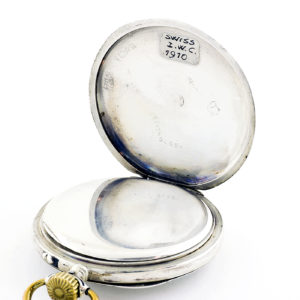 INTERNATIONAL WATCH COMPANY (IWC). Reloj de Bolsillo para caballero, Lepine y Remontoir. Suiza, 1910.