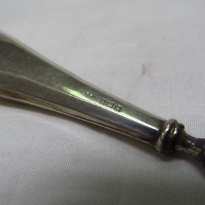 J&C. Estuche de manicura de cinco piezas en Plata Inglesa. Birmingham, 1920