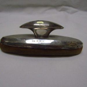J&C. Estuche de manicura de cinco piezas en Plata Inglesa. Birmingham, 1920