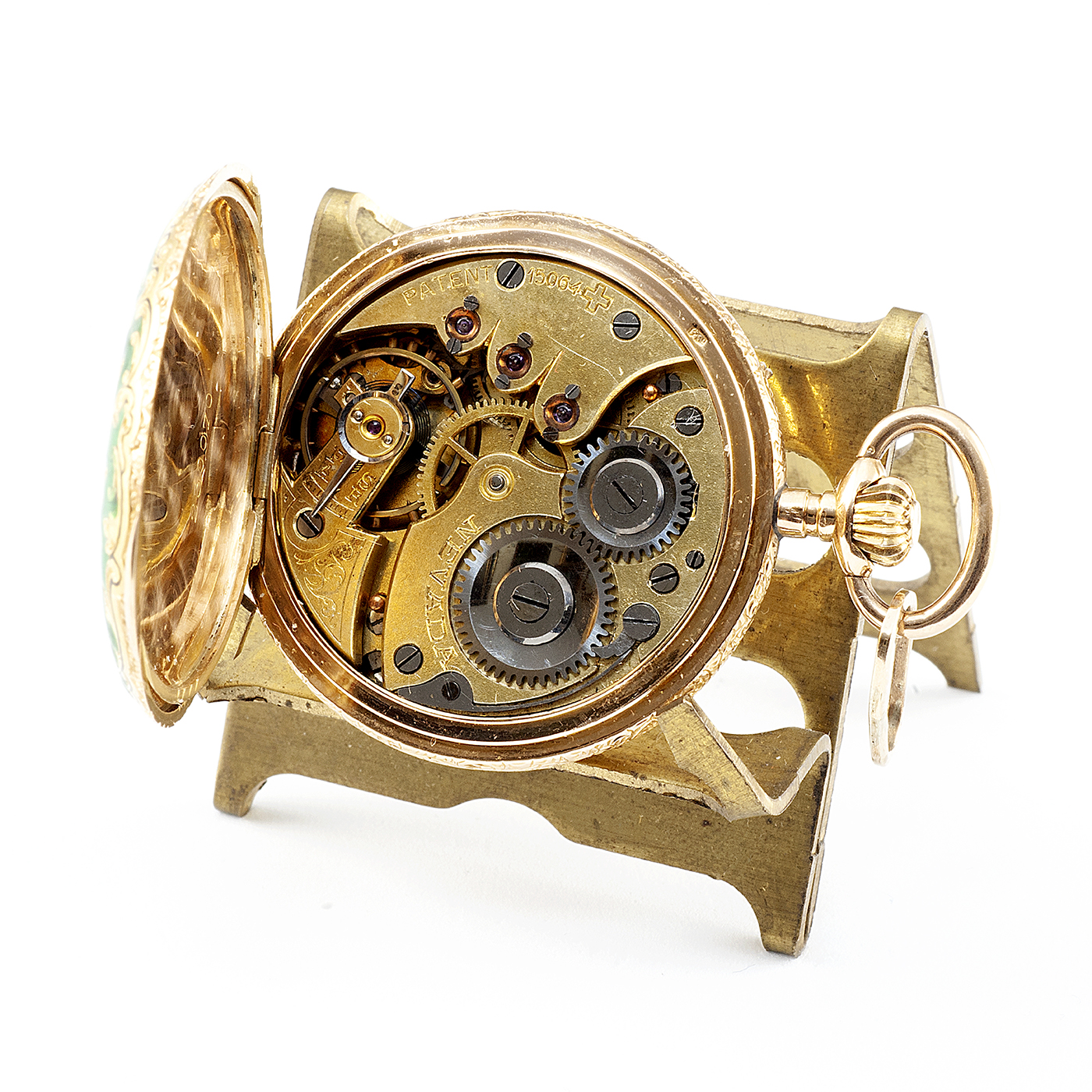 NEVADA. Reloj Suizo de Colgar, lepine y remontoir. Ca. 1900 NEVADA. Reloj Suizo de Colgar, lepine y remontoir. Ca. 1900