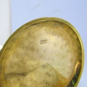 Reloj Cronógrafo de Bolsillo Repetición Horas y Cuartos - 1904. Oro 18k.