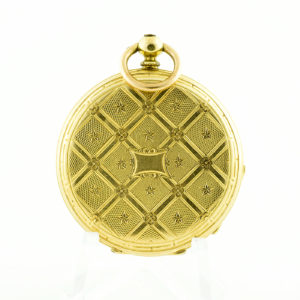 Reloj Suizo de Bolsillo-Colgar para señora, Lepine. Ca. 1890. Oro de 18k.