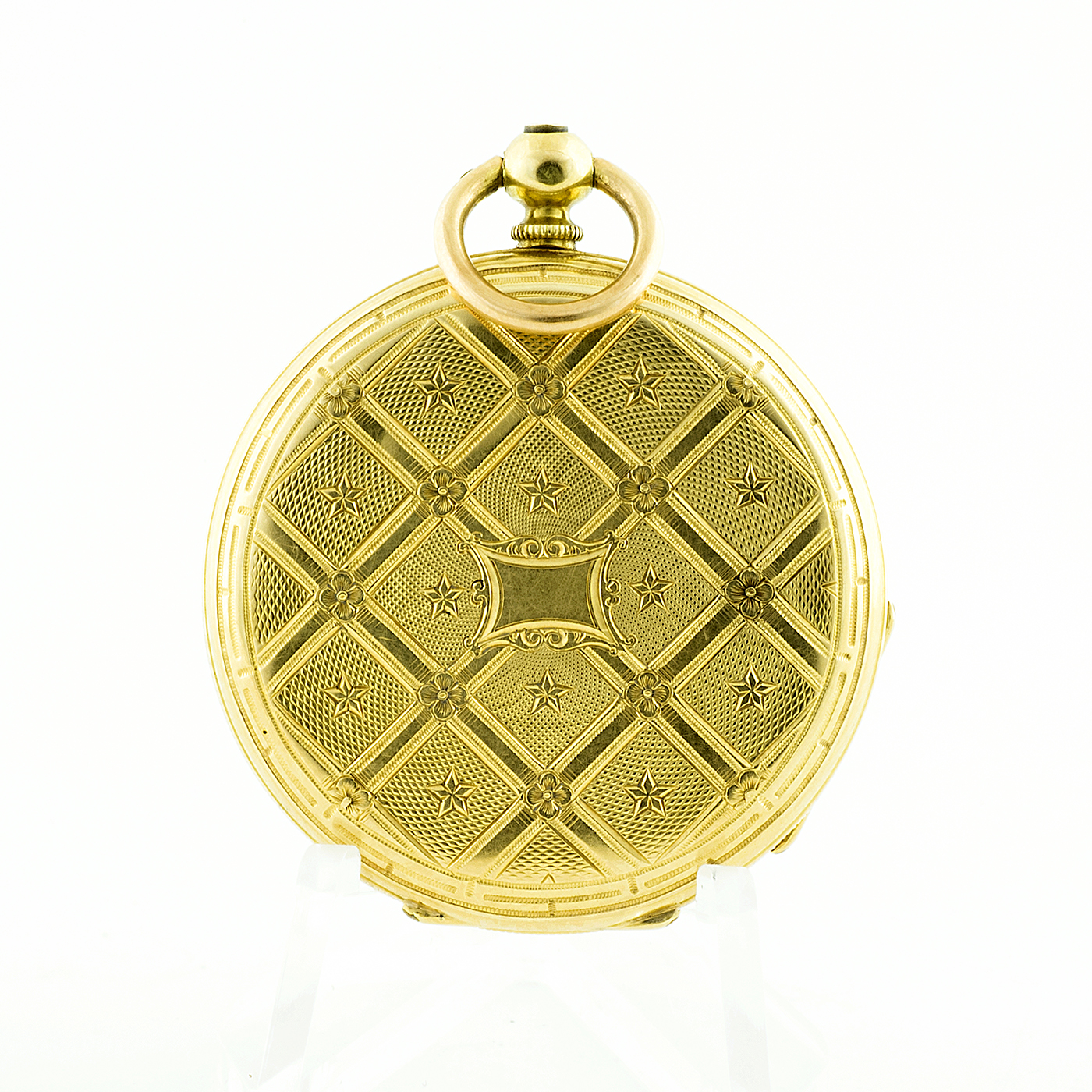 Reloj Suizo de Bolsillo-Colgar para señora, Lepine. Ca. 1890. Oro de 18k. Reloj Suizo de Bolsillo-Colgar para señora, Lepine. Ca. 1890. Oro de 18k.