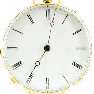 Reloj Suizo de Bolsillo-Colgar para señora, Lepine. Ca. 1890. Oro de 18k.