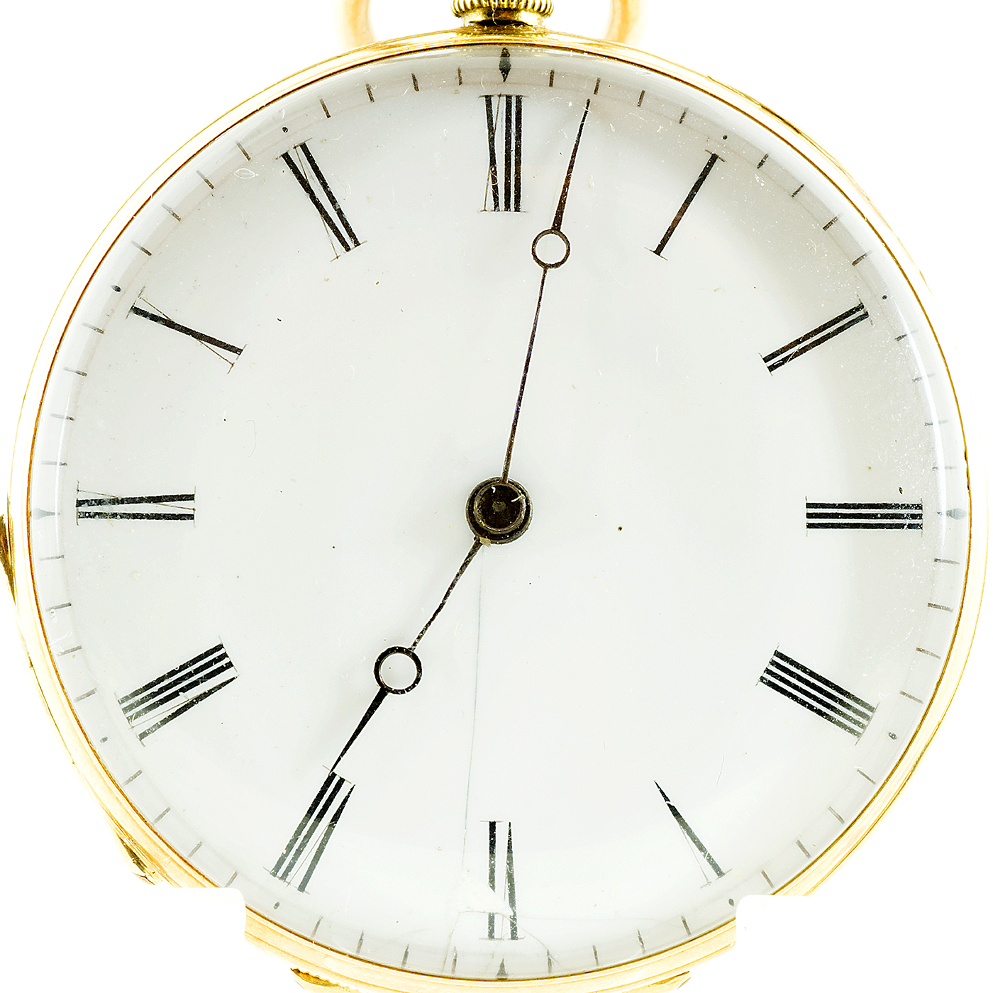Reloj Suizo de Bolsillo-Colgar para señora, Lepine. Ca. 1890. Oro de 18k. Reloj Suizo de Bolsillo-Colgar para señora, Lepine. Ca. 1890. Oro de 18k.