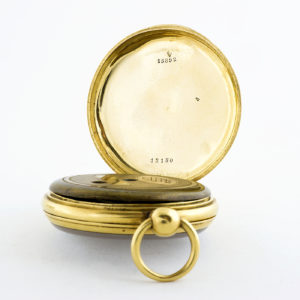 Reloj Suizo de Bolsillo, lepine y remontoir. Ca. 1890. Oro 18k.
