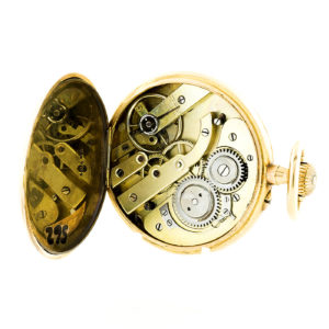 Reloj Suizo de Bolsillo, Lepine y Remontoir. Ca. 1900. Oro 18k.
