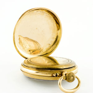 Reloj Suizo de Bolsillo, Lepine y Remontoir. Ca. 1900. Oro 18k.