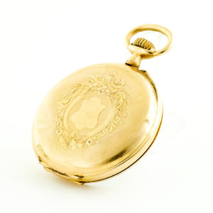Reloj Suizo de Bolsillo, Lepine y Remontoir. Ca. 1900. Oro 18k.