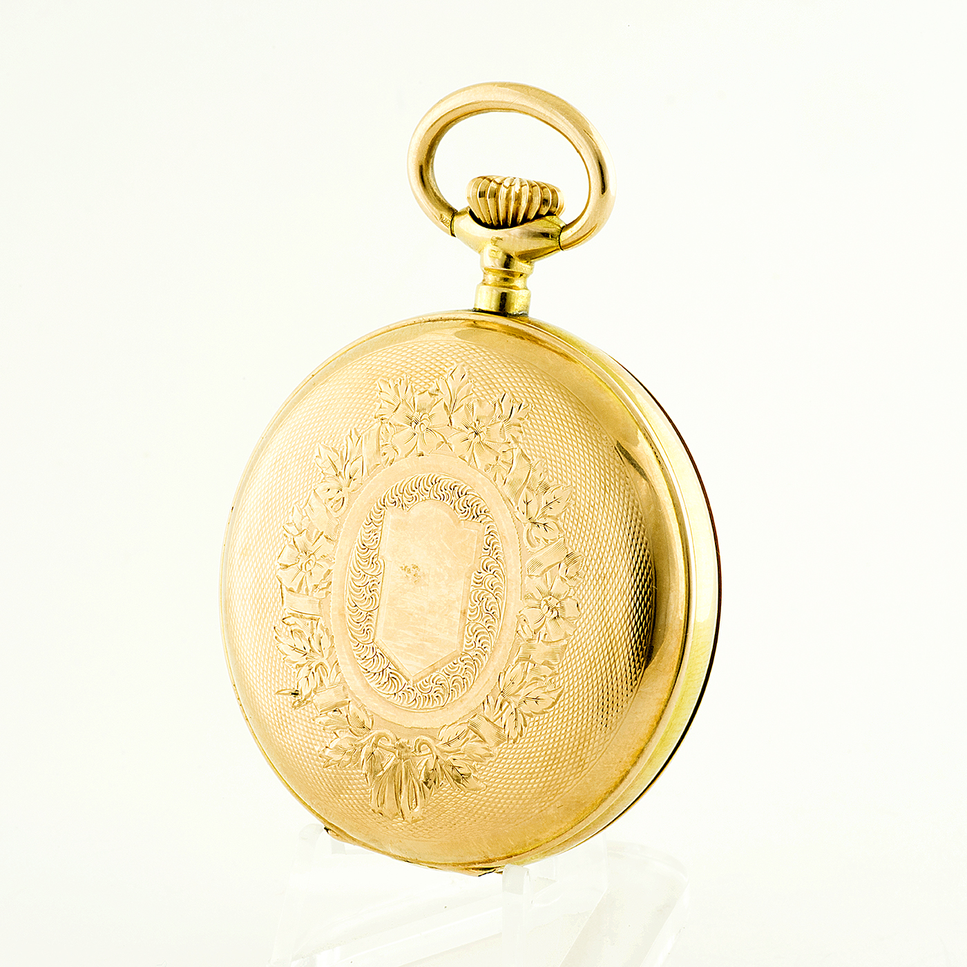 Reloj Suizo de Bolsillo, saboneta y remontoir. Oro 14k. Ca. 1890. Reloj Suizo de Bolsillo, saboneta y remontoir. Oro 14k. Ca. 1890.