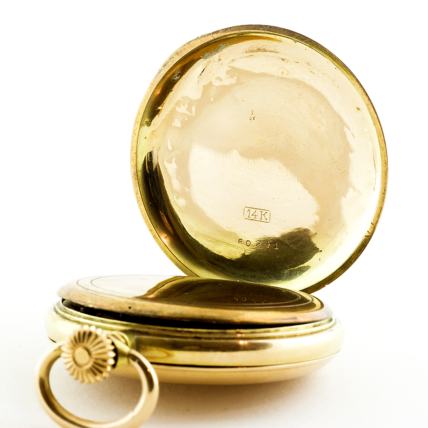 Reloj Suizo de Bolsillo, saboneta y remontoir. Oro 14k. Ca. 1890. Reloj Suizo de Bolsillo, saboneta y remontoir. Oro 14k. Ca. 1890.