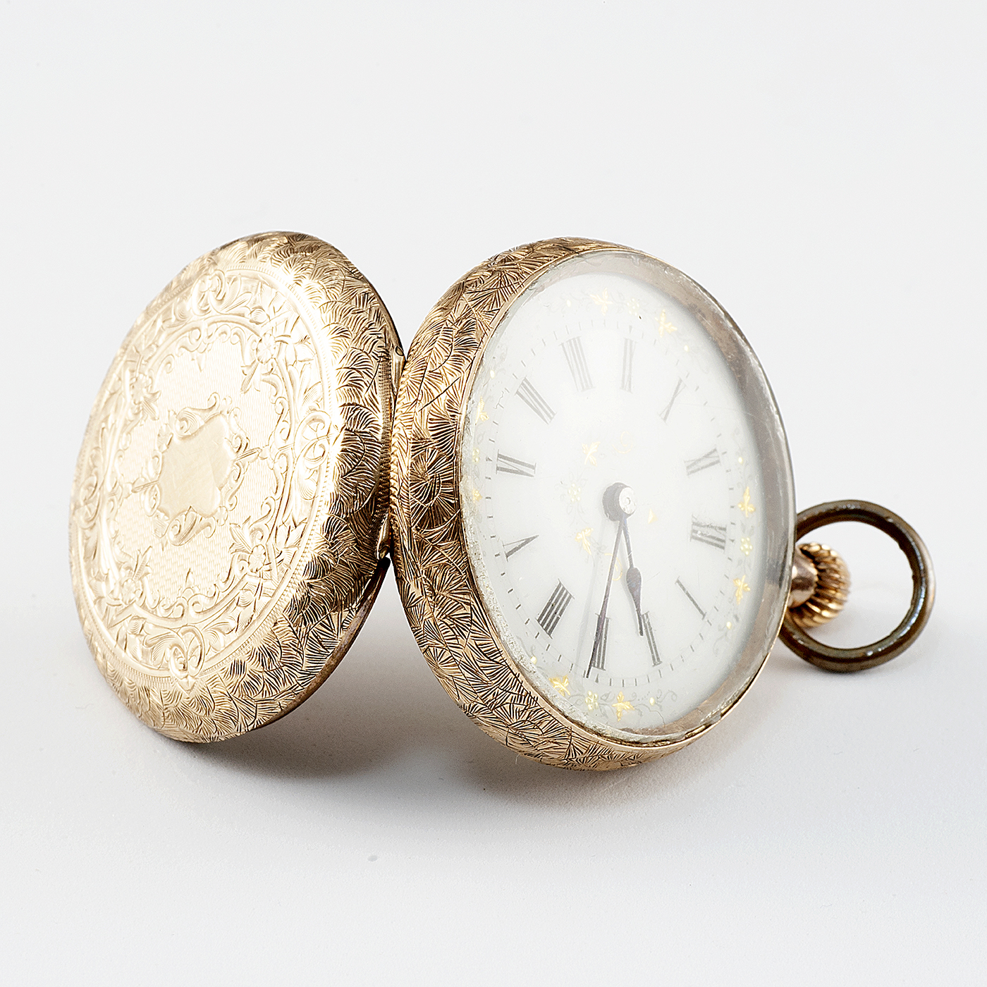 Reloj Suizo de Colgar, lepine y remontoir, Oro 9k. Ca. 1900 Reloj Suizo de Colgar, lepine y remontoir, Oro 9k. Ca. 1900